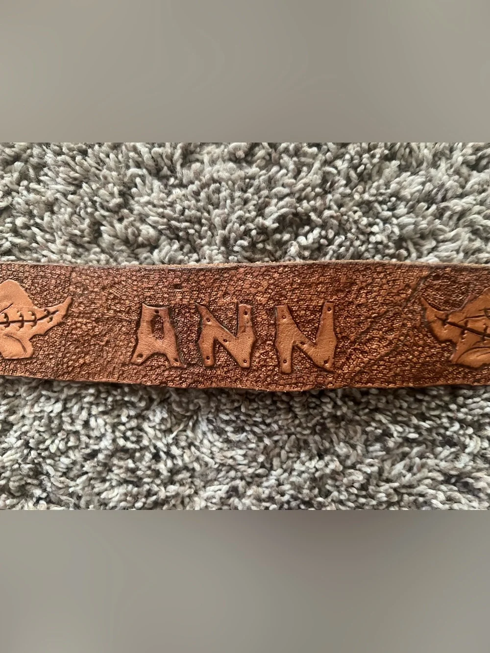 Hand Crafted hand‑tooled leather